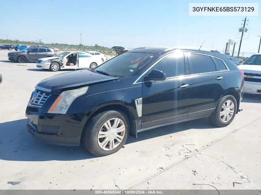 2011 Cadillac Srx Turbo Premium VIN: 3GYFNKE65BS573129 Lot: 40565042