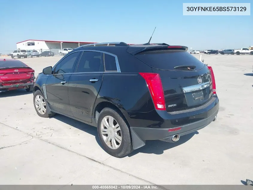 2011 Cadillac Srx Turbo Premium VIN: 3GYFNKE65BS573129 Lot: 40565042