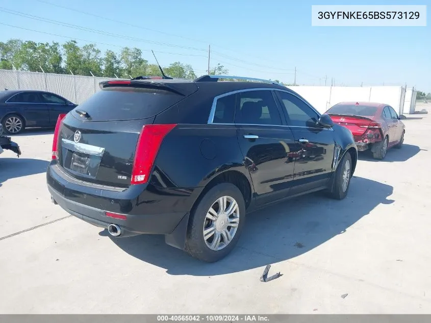 2011 Cadillac Srx Turbo Premium VIN: 3GYFNKE65BS573129 Lot: 40565042