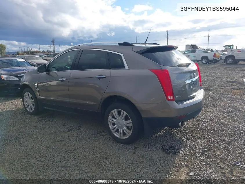 3GYFNDEY1BS595044 2011 Cadillac Srx Luxury Collection