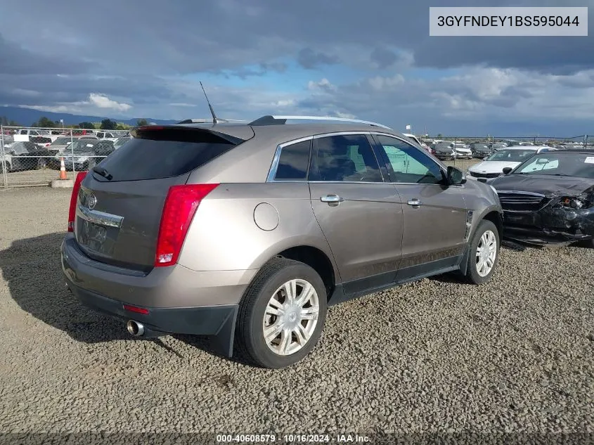 3GYFNDEY1BS595044 2011 Cadillac Srx Luxury Collection