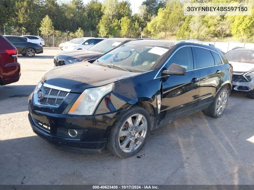 2011 Cadillac Srx Performance Collection VIN: 3GYFNBEY4BS597150 Lot: 40623408