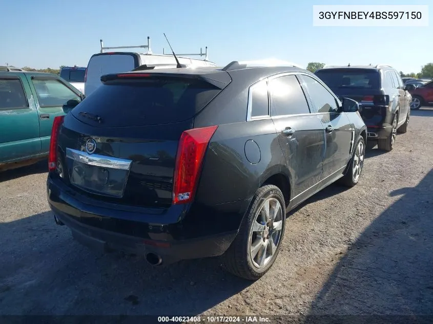 3GYFNBEY4BS597150 2011 Cadillac Srx Performance Collection