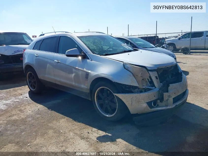 2011 Cadillac Srx Performance Collection VIN: 3GYFNBEY0BS642813 Lot: 40627687