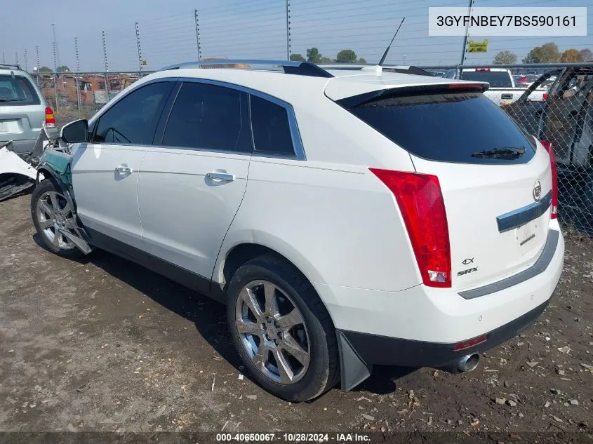 2011 Cadillac Srx Performance Collection VIN: 3GYFNBEY7BS590161 Lot: 40650067