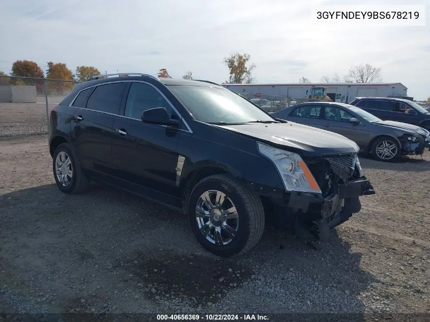 2011 Cadillac Srx Luxury Collection VIN: 3GYFNDEY9BS678219 Lot: 40656369