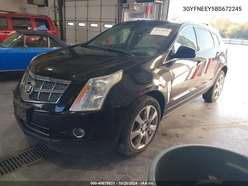 3GYFNEEY5BS672245 2011 Cadillac Srx Performance Collection