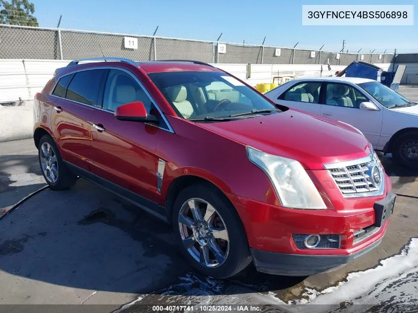 3GYFNCEY4BS506898 2011 Cadillac Srx Premium Collection