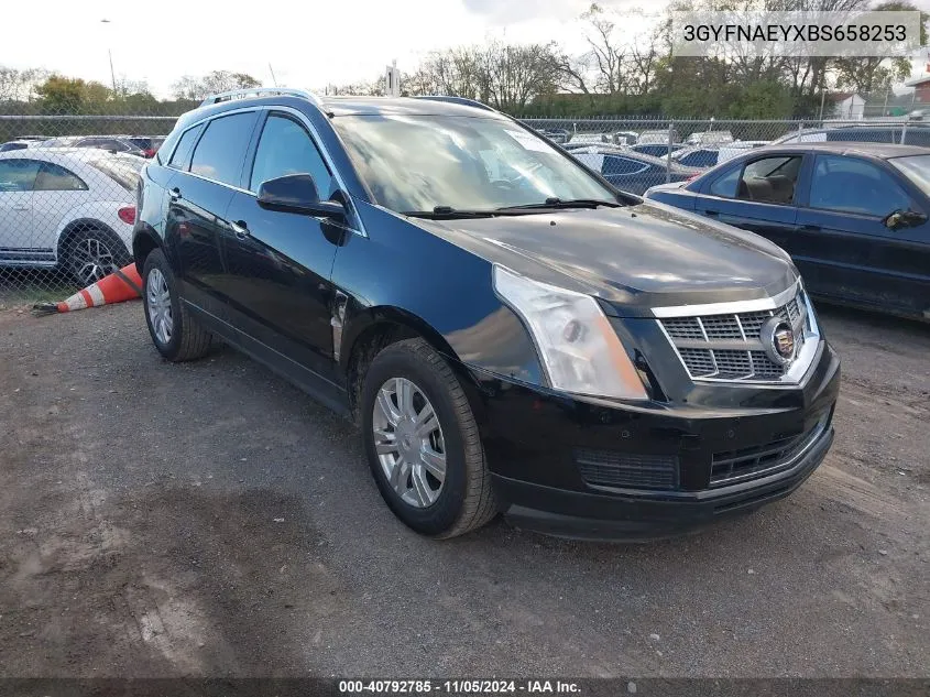 2011 Cadillac Srx Luxury Collection VIN: 3GYFNAEYXBS658253 Lot: 40792785