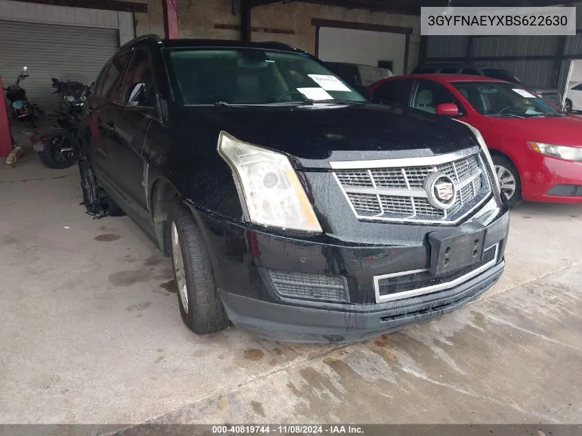 2011 Cadillac Srx Luxury Collection VIN: 3GYFNAEYXBS622630 Lot: 40819744