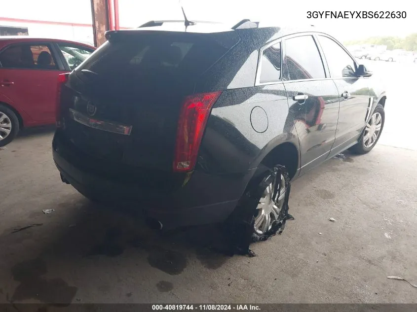 2011 Cadillac Srx Luxury Collection VIN: 3GYFNAEYXBS622630 Lot: 40819744