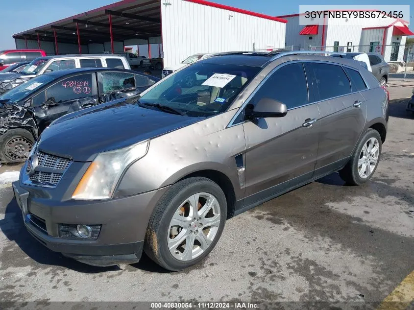 2011 Cadillac Srx Performance Collection VIN: 3GYFNBEY9BS672456 Lot: 40830054