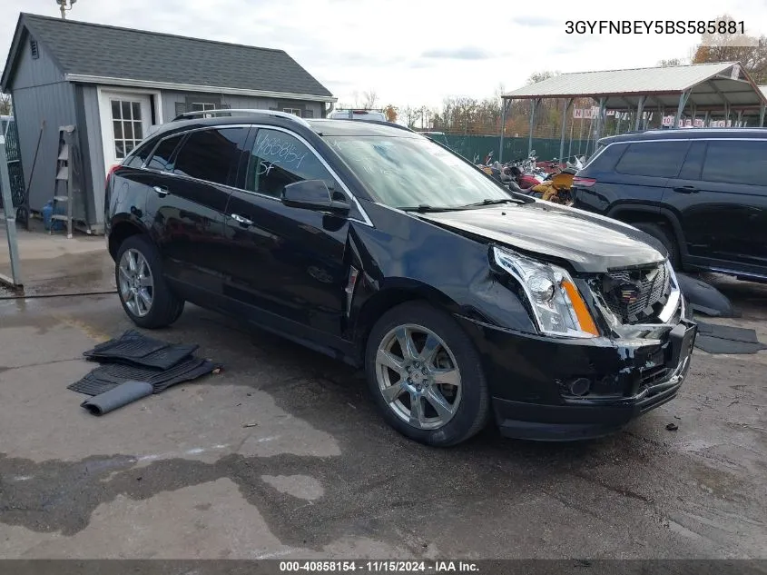 3GYFNBEY5BS585881 2011 Cadillac Srx Performance Collection