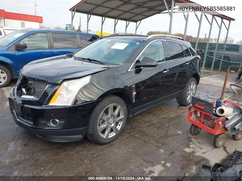 3GYFNBEY5BS585881 2011 Cadillac Srx Performance Collection