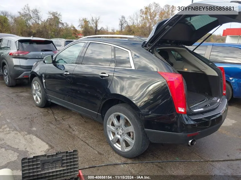 3GYFNBEY5BS585881 2011 Cadillac Srx Performance Collection