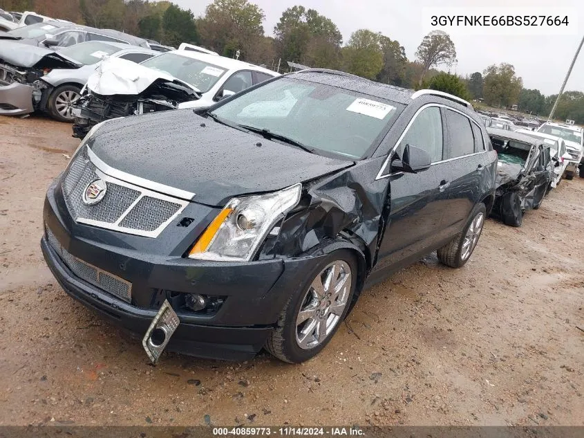 2011 Cadillac Srx Turbo Premium VIN: 3GYFNKE66BS527664 Lot: 40859773