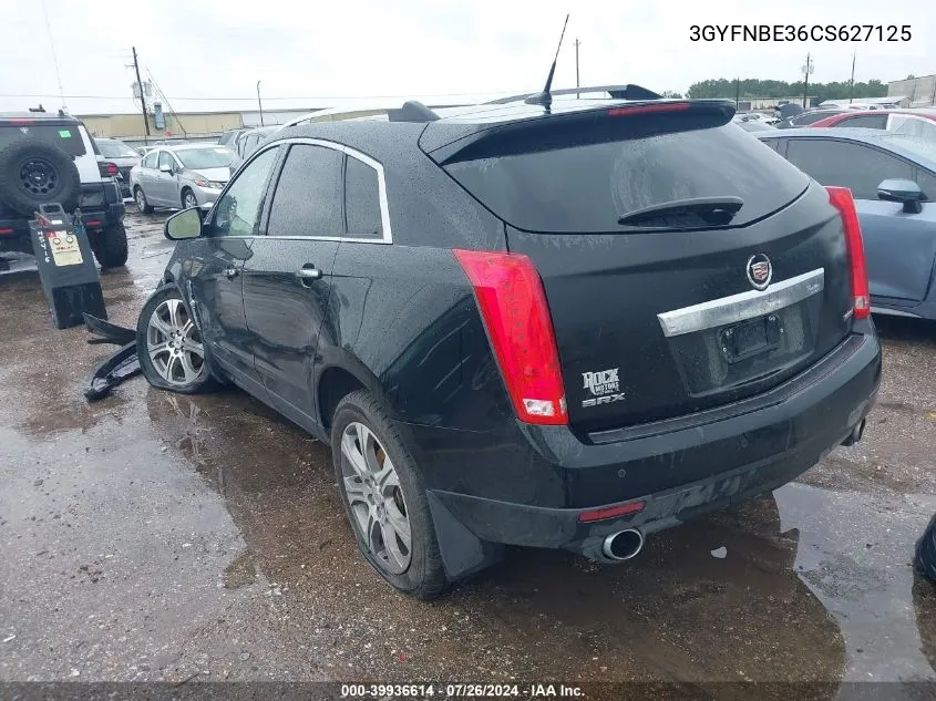 3GYFNBE36CS627125 2012 Cadillac Srx Performance Collection