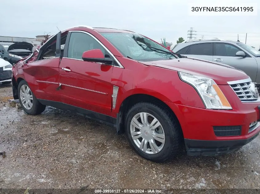 3GYFNAE35CS641995 2012 Cadillac Srx Luxury Collection