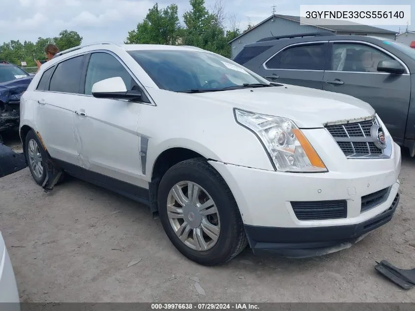 2012 Cadillac Srx Luxury Collection VIN: 3GYFNDE33CS556140 Lot: 39976638