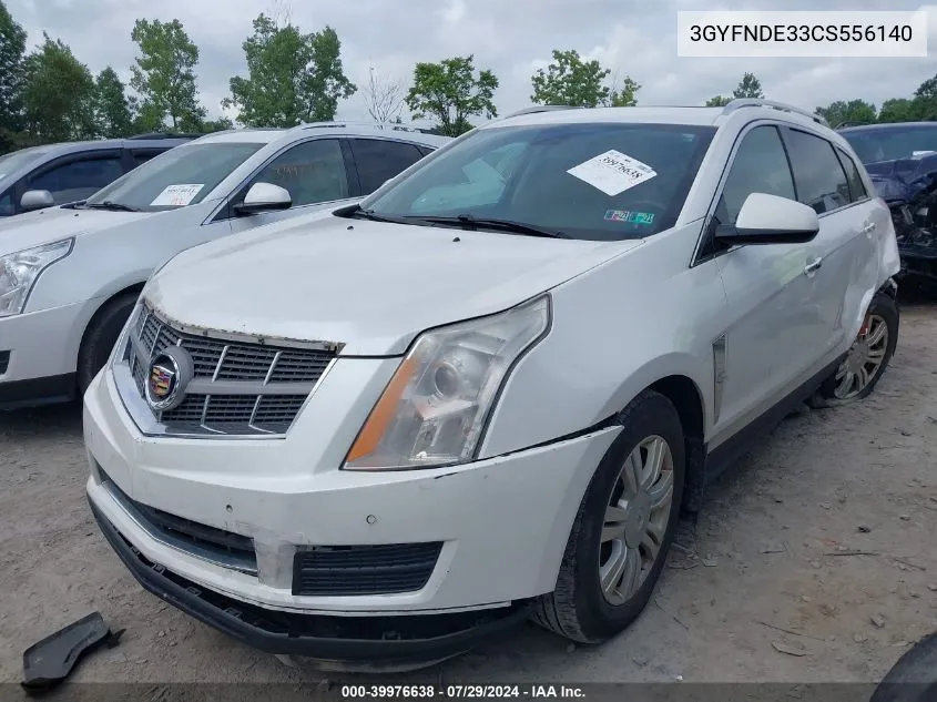 2012 Cadillac Srx Luxury Collection VIN: 3GYFNDE33CS556140 Lot: 39976638