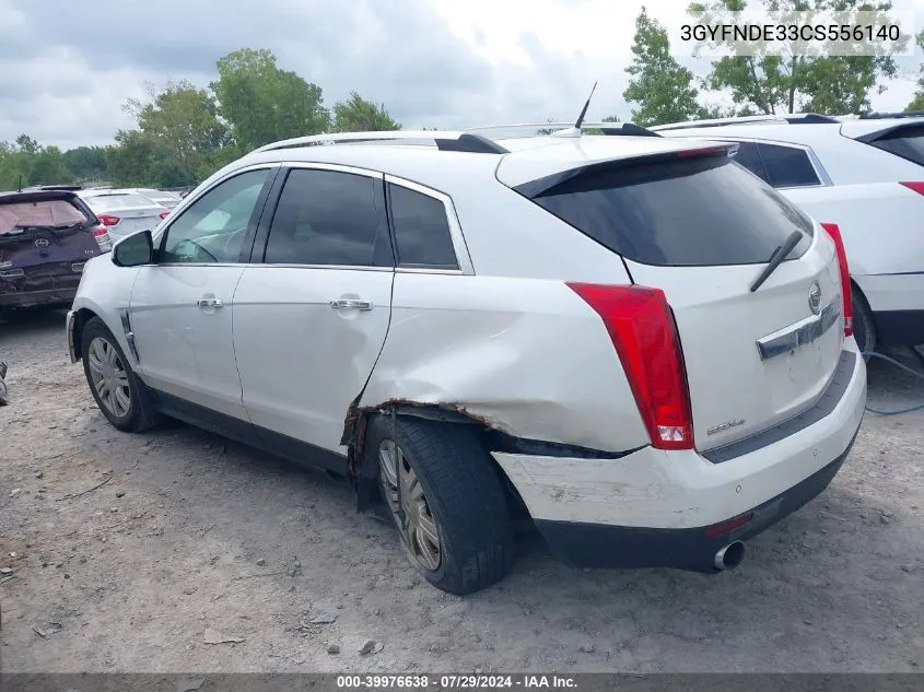 3GYFNDE33CS556140 2012 Cadillac Srx Luxury Collection