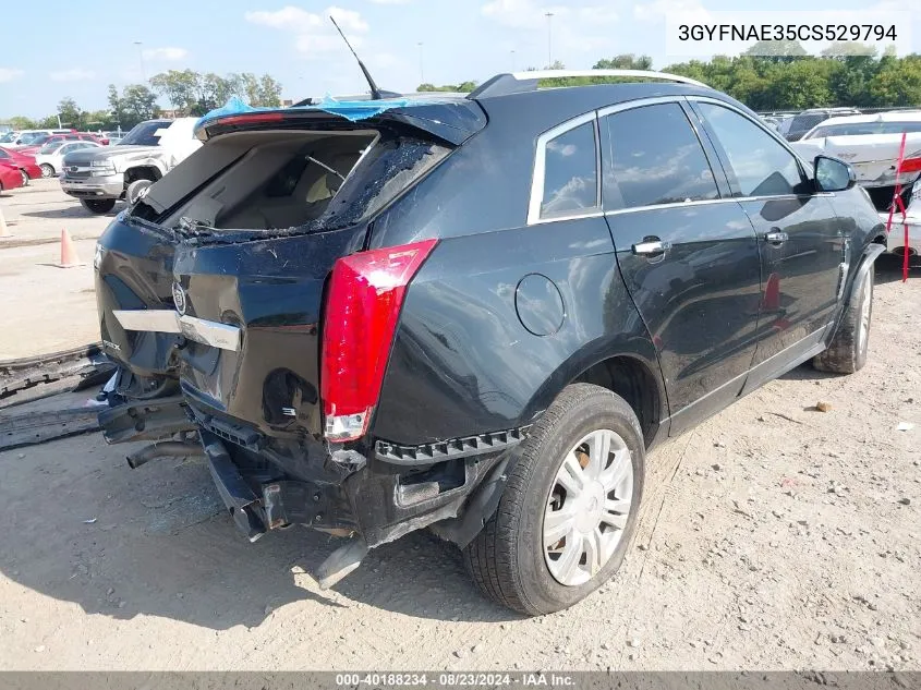 3GYFNAE35CS529794 2012 Cadillac Srx Luxury Collection