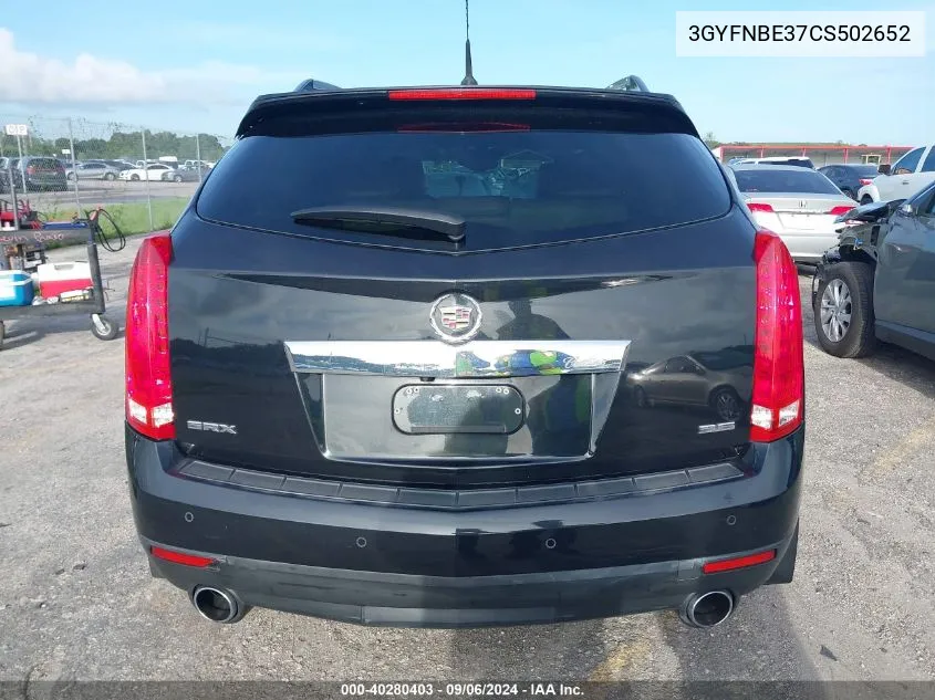 3GYFNBE37CS502652 2012 Cadillac Srx Performance Collection