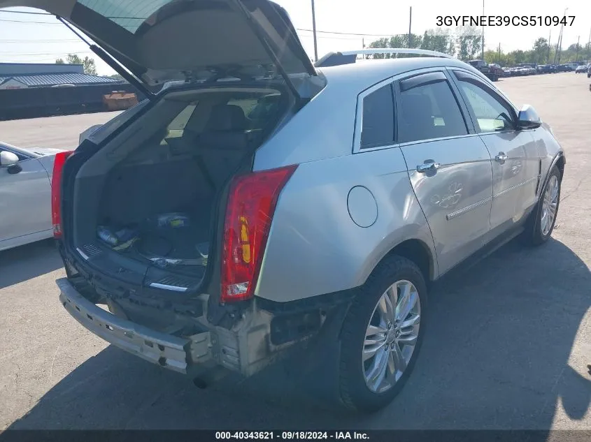 3GYFNEE39CS510947 2012 Cadillac Srx Performance Collection