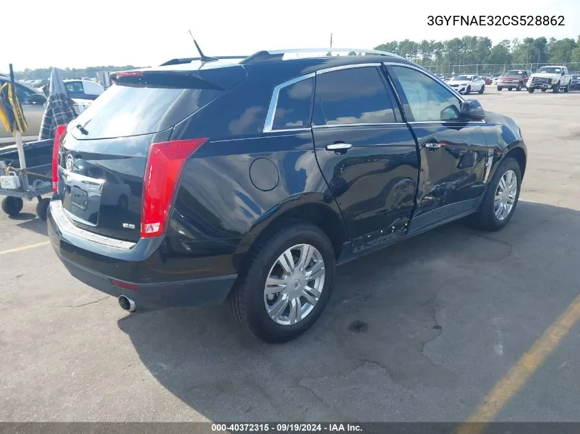 3GYFNAE32CS528862 2012 Cadillac Srx Luxury Collection