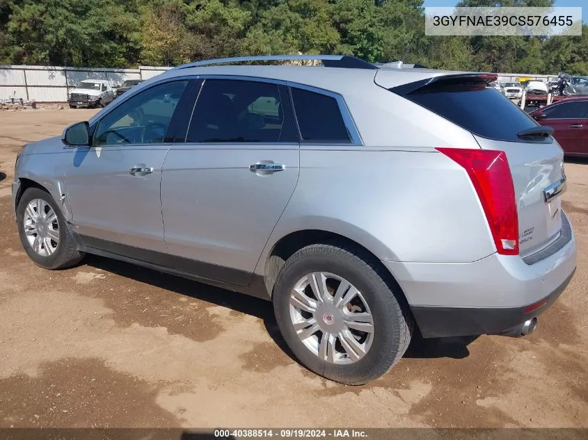 3GYFNAE39CS576455 2012 Cadillac Srx Luxury Collection