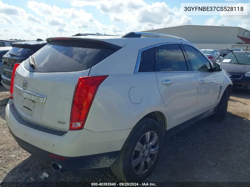 3GYFNBE37CS528118 2012 Cadillac Srx Performance Collection