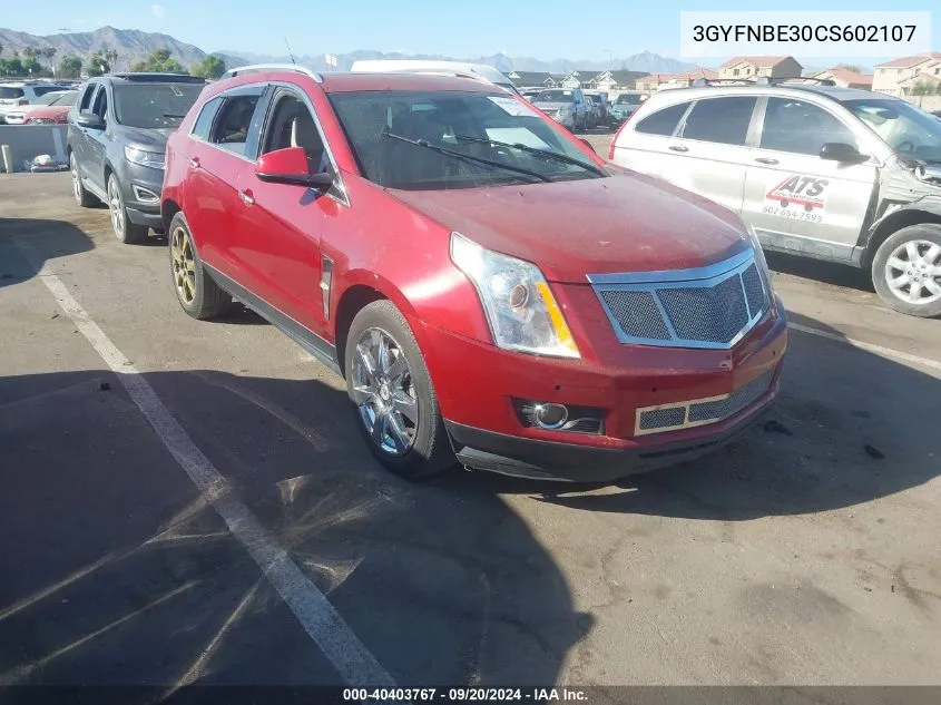 3GYFNBE30CS602107 2012 Cadillac Srx Performance Collection