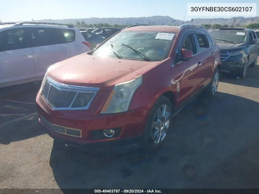 3GYFNBE30CS602107 2012 Cadillac Srx Performance Collection