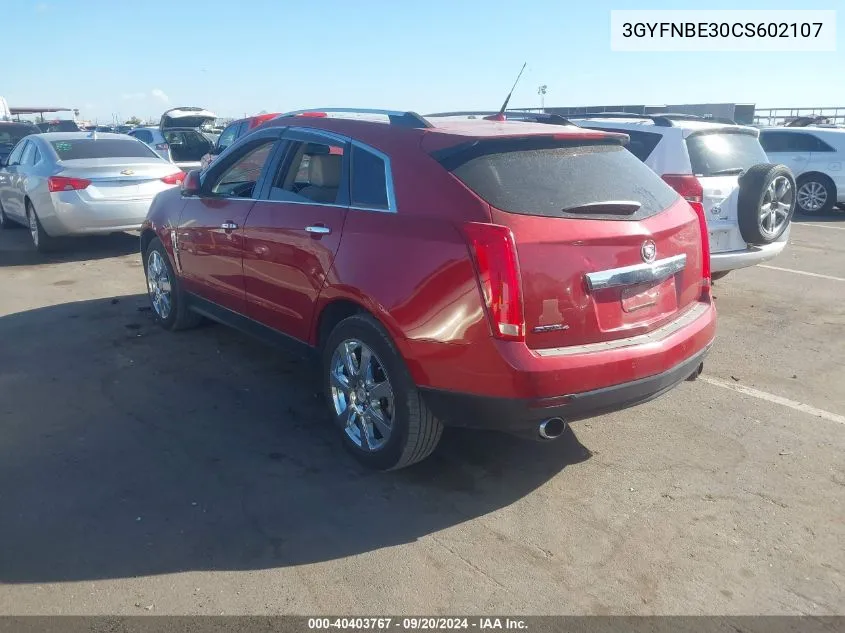 3GYFNBE30CS602107 2012 Cadillac Srx Performance Collection