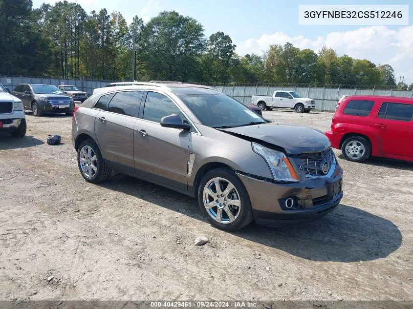 2012 Cadillac Srx Performance Collection VIN: 3GYFNBE32CS512246 Lot: 40429461