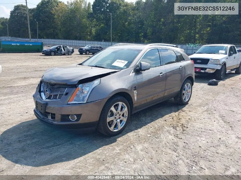 2012 Cadillac Srx Performance Collection VIN: 3GYFNBE32CS512246 Lot: 40429461