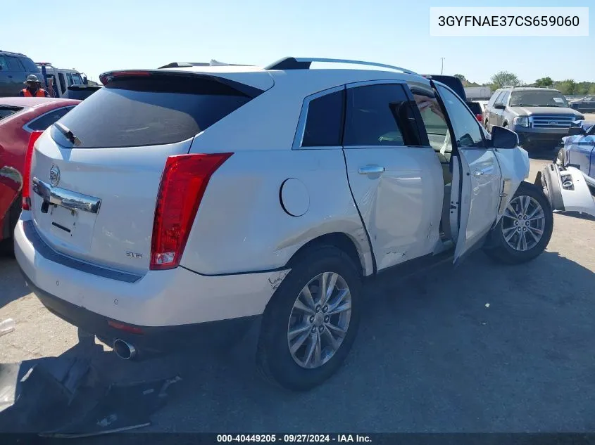 2012 Cadillac Srx Luxury Collection VIN: 3GYFNAE37CS659060 Lot: 40449205