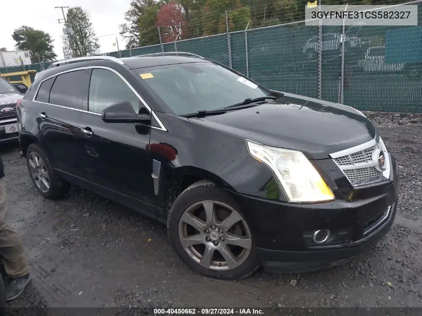 2012 Cadillac Srx Premium Collection VIN: 3GYFNFE31CS582327 Lot: 40450662