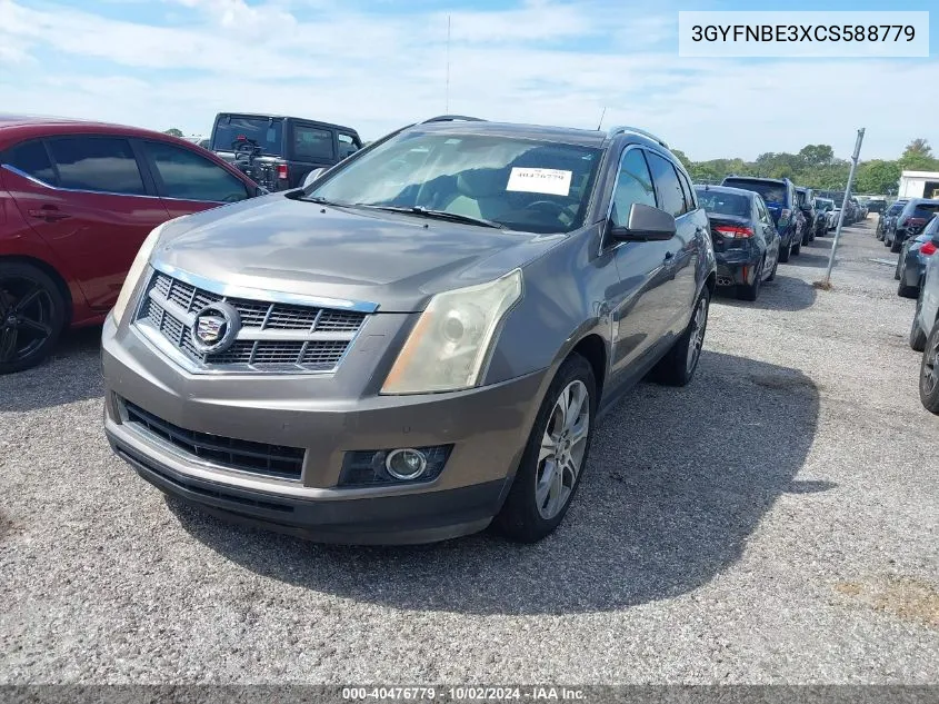 2012 Cadillac Srx Performance Collection VIN: 3GYFNBE3XCS588779 Lot: 40476779