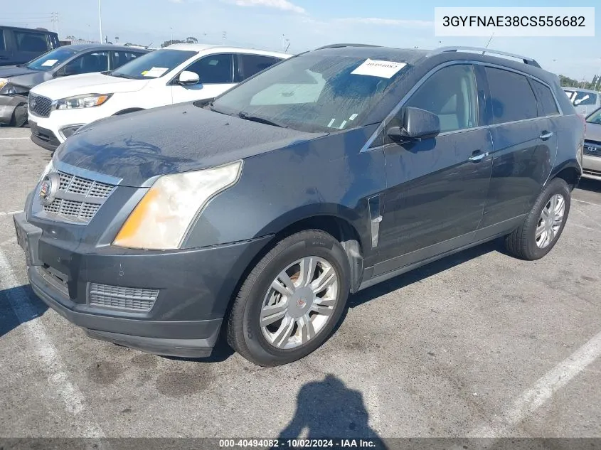 3GYFNAE38CS556682 2012 Cadillac Srx Luxury Collection