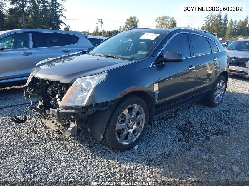 2012 Cadillac Srx Performance Collection VIN: 3GYFNEE30CS609382 Lot: 40495921