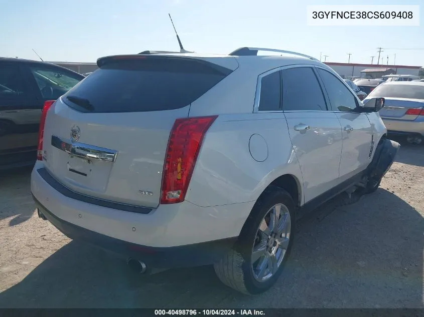 3GYFNCE38CS609408 2012 Cadillac Srx Premium Collection