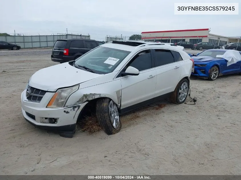 2012 Cadillac Srx Performance Collection VIN: 3GYFNBE35CS579245 Lot: 40519099