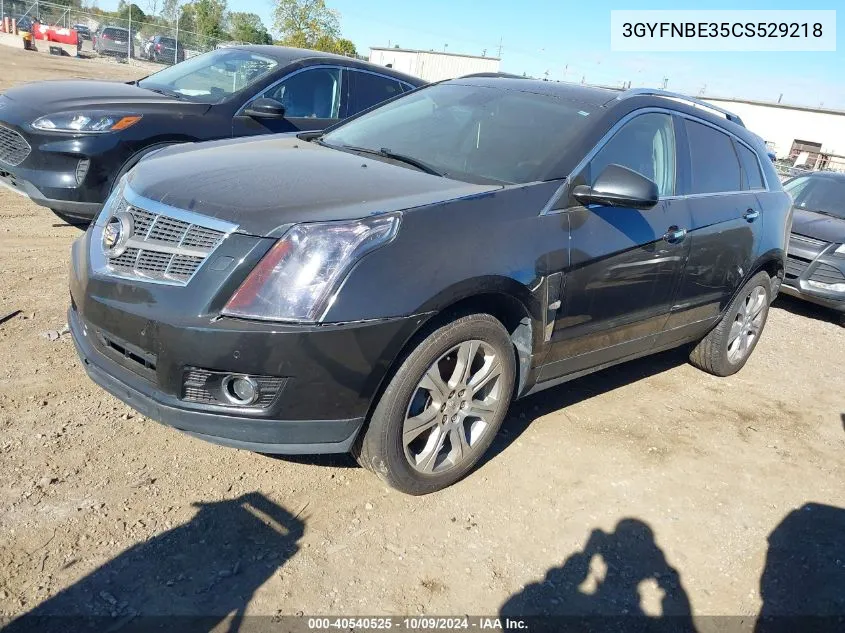 2012 Cadillac Srx Performance Collection VIN: 3GYFNBE35CS529218 Lot: 40540525