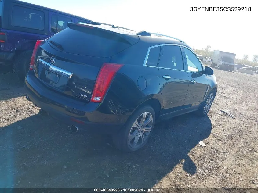 2012 Cadillac Srx Performance Collection VIN: 3GYFNBE35CS529218 Lot: 40540525