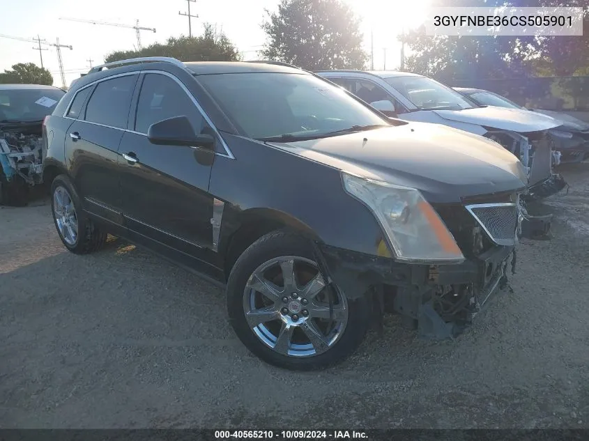 2012 Cadillac Srx Performance Collection VIN: 3GYFNBE36CS505901 Lot: 40565210