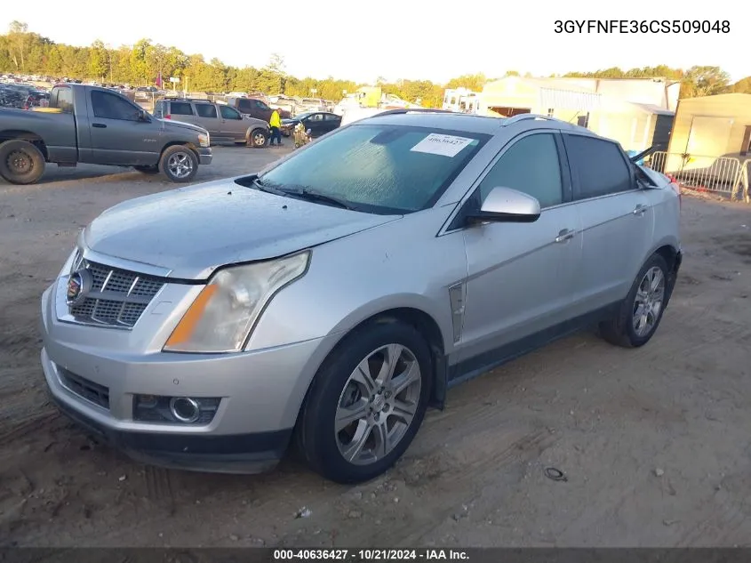 3GYFNFE36CS509048 2012 Cadillac Srx Premium Collection