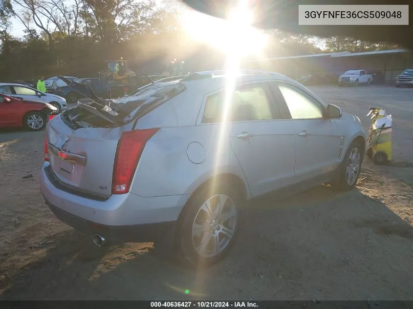 3GYFNFE36CS509048 2012 Cadillac Srx Premium Collection