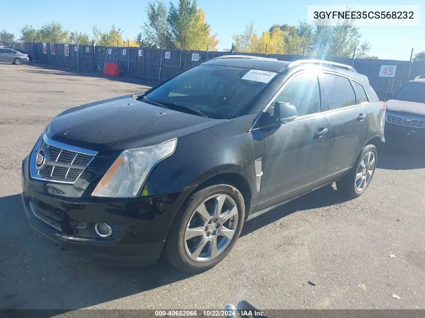 2012 Cadillac Srx Performance Collection VIN: 3GYFNEE35CS568232 Lot: 40652066