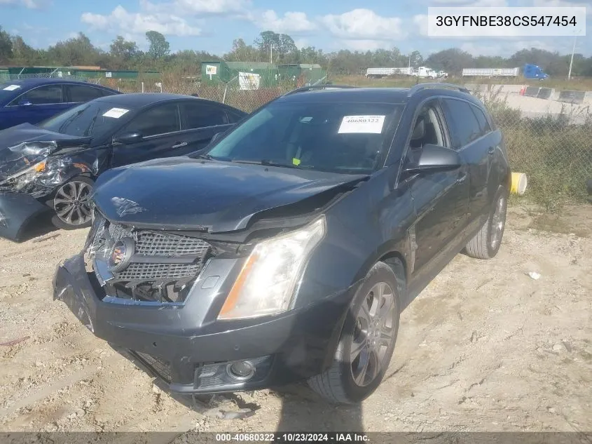 3GYFNBE38CS547454 2012 Cadillac Srx Performance Collection